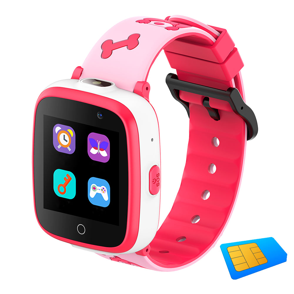 Ceas smartwatch copii Techone G3, Roz Ceas smartwatch copii Techone G3, Roz